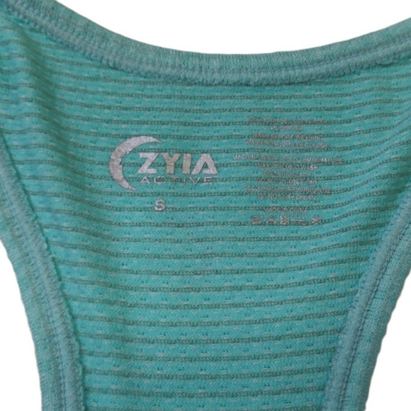 ZYIA Cooper Charged Tank in Turquoise - Picture 10 of 14